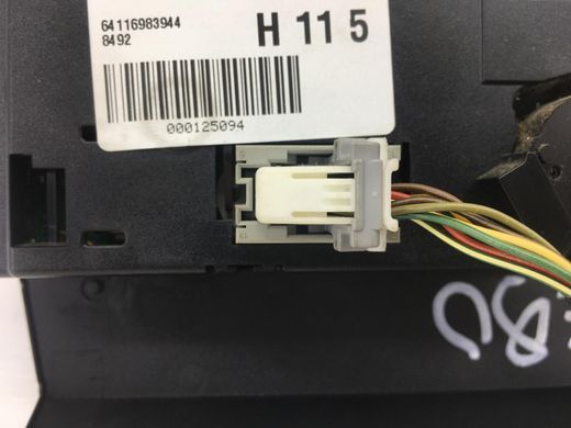 Блок управления печкой/климатконтролем BMW 320 E90 2005-2008 64116983944, 64116983944, A