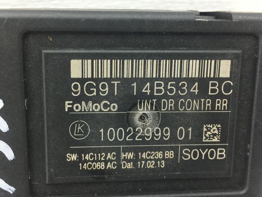 Блок управління дверей задній лівий правий VOLVO XC60 2008-2013 (9G9T14B534BC) 31318368, 31318368, A