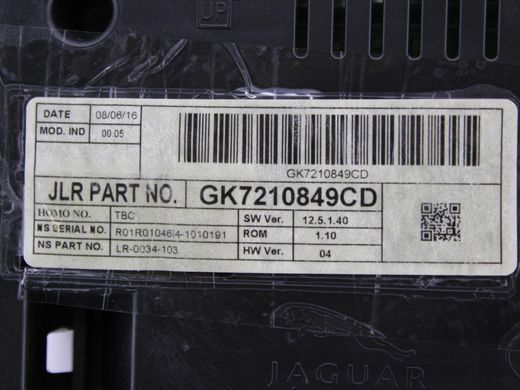 Панель приборов LAND ROVER DISCOVERY SPORT L550 2014-2019 (в зборі з накладкою FK72045F65A) GK7210849CD, GK7210849CD, A