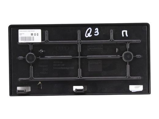 Рамка номерного знака передняя AUDI Q3 F3 2018-2025 83A807287, 83A807287, B