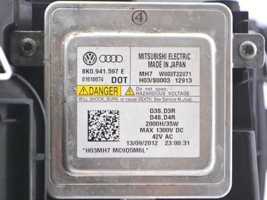 Фара права AUDI Q5 2008-2012 (ксенон, в зборі з блоком 8K0941597E) 8R0941030AG, 8R0941030AG, A