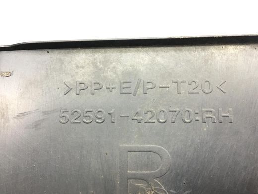 Подкрылок задний правый TOYOTA RAV4 CA30W 2005-2010 (задня частина) 52591-42070, 52591-42070, A