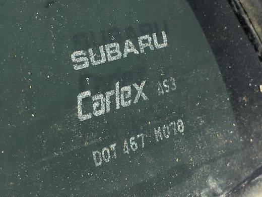 Стекло двери заднее левое SUBARU OUTBACK B15 2015-2019 (глухе) 62012AL31A, 62012AL31A, A