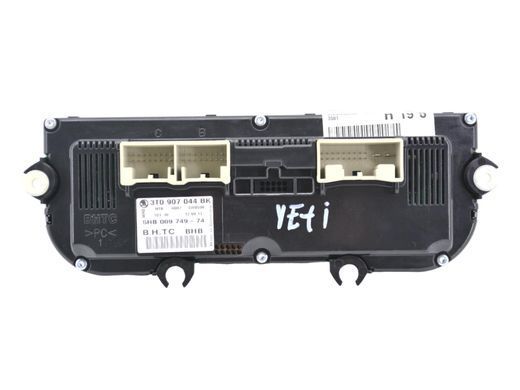Блок управління пічкою/кліматконтролем SKODA YETI 2009-2013 (5HB009749-74) 3T0907044BK, 3T0907044BK, A