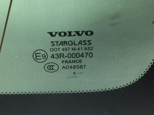 Стекло в кузов заднее правое VOLVO XC60 2008-2013 31298029, 31298029, A