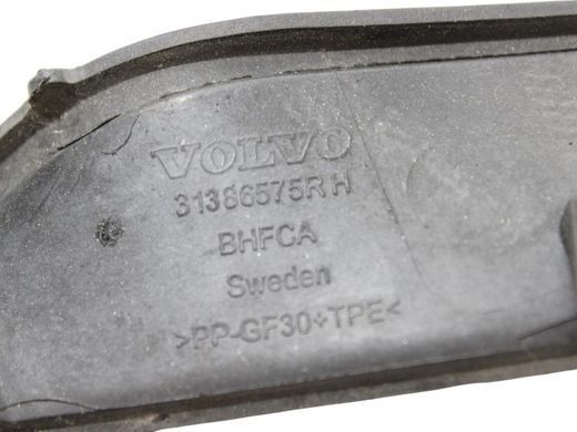Молдинг лобового стекла правый внешний VOLVO S90 SPA 2016-2020 31386575, 31386575, A