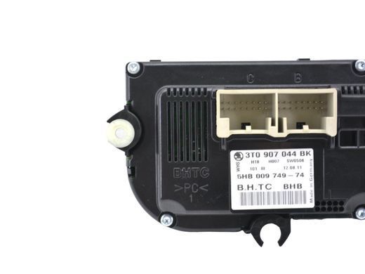 Блок управління пічкою/кліматконтролем SKODA YETI 2009-2013 (5HB009749-74) 3T0907044BK, 3T0907044BK, A