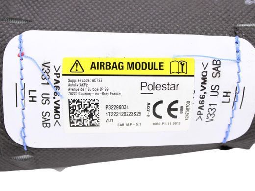 Подушка безпеки передня ліва POLESTAR 2 2020- 32296034, 32296034, A