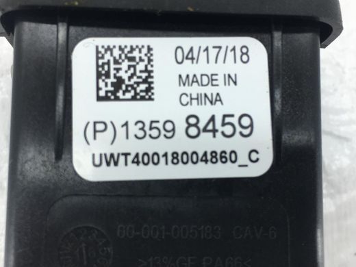 Разъем USB/AUX GMC ACADIA 2016-2019 13598459, 13598459, A