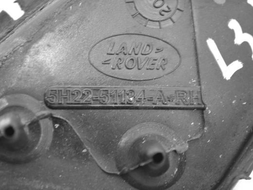 Уплотнитель двери верхний правый LAND ROVER RANGE ROVER SPORT L320 2005-2009 (CHE500100) 5H22-51134-A, 5H22-51134-A, A