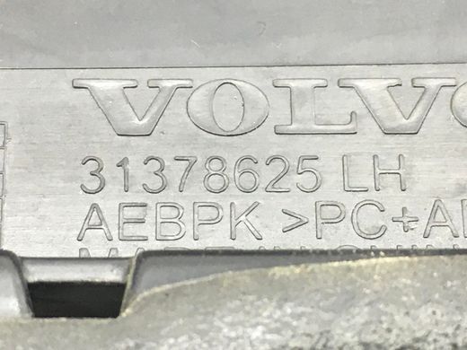 Накладка двери верхняя задняя левая внешняя VOLVO S90 SPA 2016-2020 31378625, 31378625, B