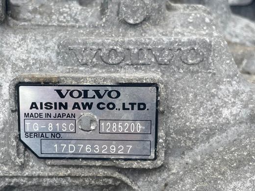 Коробка передач АКПП VOLVO S90 SPA 2016-2020 (2.0 бензин, TG-81SC, 1285200) 36003128, 36003128, A