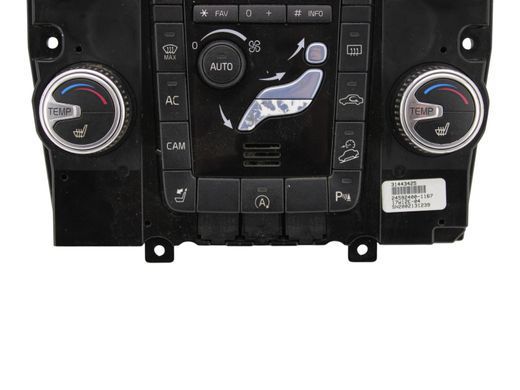 Блок управління пічкою/кліматконтролем VOLVO V60 Y20 2013-2018 31443425, 31443425, A