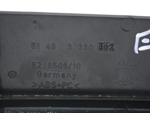 Накладка кришки багажника задня права BMW X3 E83 2006-2010 (51493418684) 51493330862, 51493330862, A