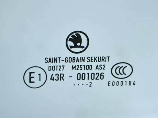 Стекло двери переднее левое SKODA SUPERB 3T 2008&ndash;2013 3T0845201A, 3T0845201A, A