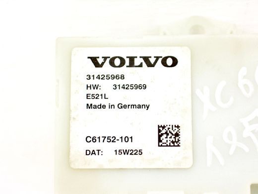 Блок управління кришки багажника VOLVO XC60 2013-2017 31425968, 31425968, A