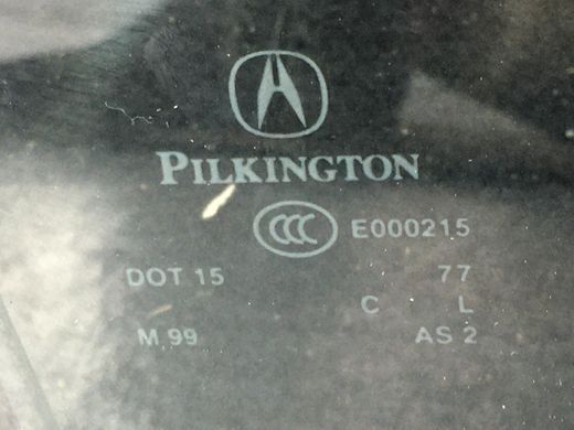 Стекло двери заднее правое ACURA ILX 2012-2018 73400-TX6-305, 73400-TX6-305, A
