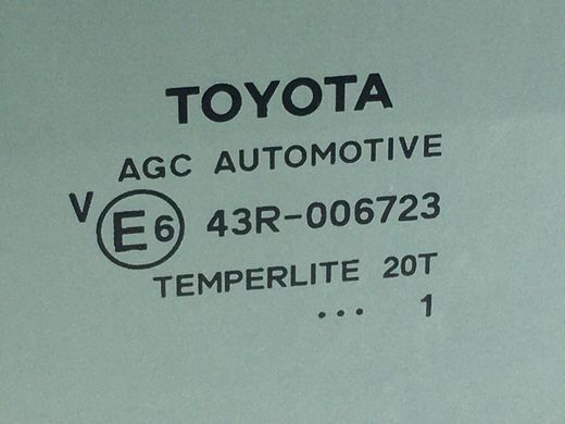 Скло дверей заднє ліве TOYOTA AVENSIS T27 2009-2011 68104-05150, 68104-05150, A