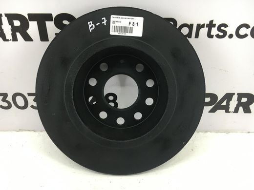 Гальмівний диск задній лівий правий VOLKSWAGEN PASSAT B7 2010-2014 (В=10мм) 1K0615601AD, 1K0615601AD, B