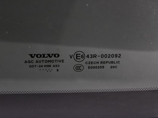 Стекло в кузов заднее левое VOLVO XC90 2015-2019 31468145, 31468145, A