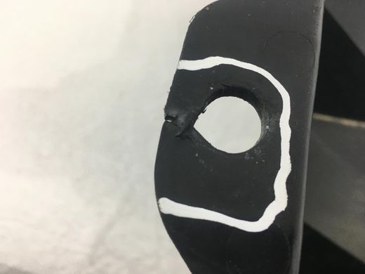 Кронштейн бампера нижній задній SUBARU FORESTER S14 2018-2021 57731SJ370, 57731SJ370, B