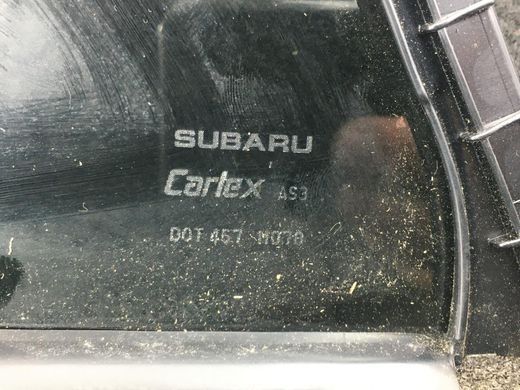 Стекло двери заднее правое SUBARU Outback B15 2018-2019 62012AL32A, 62012AL32A, B