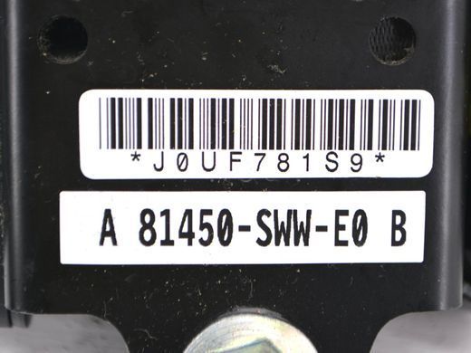 Ремень безопасности передний правый HONDA CR-V 2006-2010 81450SWWE01ZA, 81450SWWE01ZA, A
