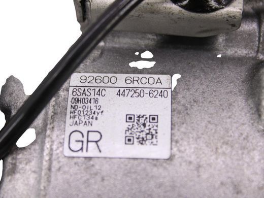Компрессор кондиционера NISSAN ROGUE T33 2023- 92600-6RC0A, 92600-6RC0A, A