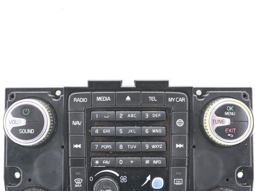 Блок управління пічкою/кліматконтролем VOLVO XC60 2013-2017 31398587, 31398587, B