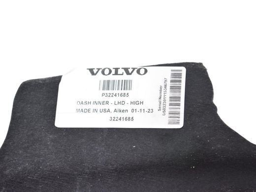 Килимок автомобільний передній VOLVO S60 SPA 2019-2024 (покриття салону) 32241685, 32241685, A