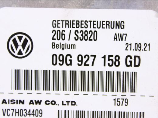 Блок управління АКПП AUDI Q3 F3 2018-2025 09G927158GD, 09G927158GD, A