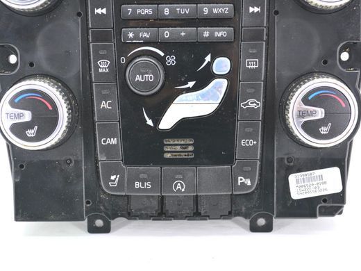 Блок управління пічкою/кліматконтролем VOLVO XC60 2013-2017 31398587, 31398587, B