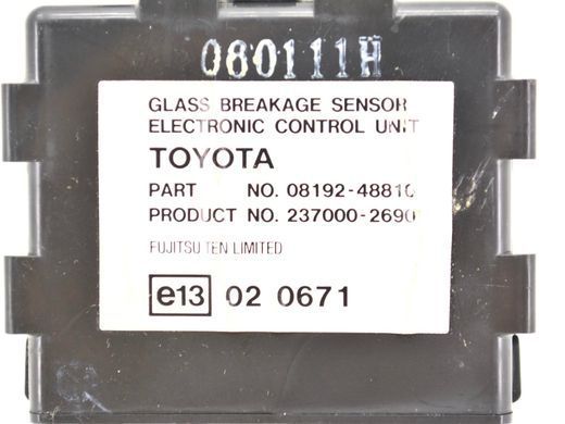 Блок комфорта TOYOTA RAV4 CA30W 2005-2010 0819248810, 0819248810, A