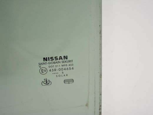 Скло дверей заднє ліве NISSAN PATHFINDER R51 2005-2014 82301EB305, 82301EB305, A