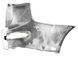 Клык бампера заднее левое CITROEN C-CROSSER 2007-2013 (7410EY) 6410A217, 6410A217, B