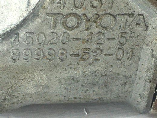 Замок рульової колонки TOYOTA RAV4 CA30W 2005-2010 (блокування керма) 89998-52-01, 89998-52-01, A