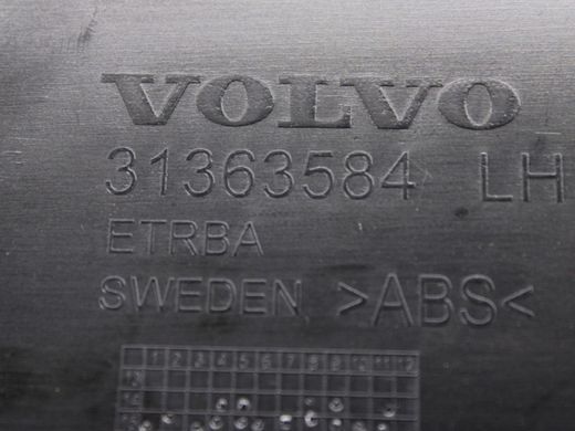 Накладка середньої стійки нижня ліва внутрішня VOLVO XC90 2015-2019 (32244267) 31363584, 31363584, A