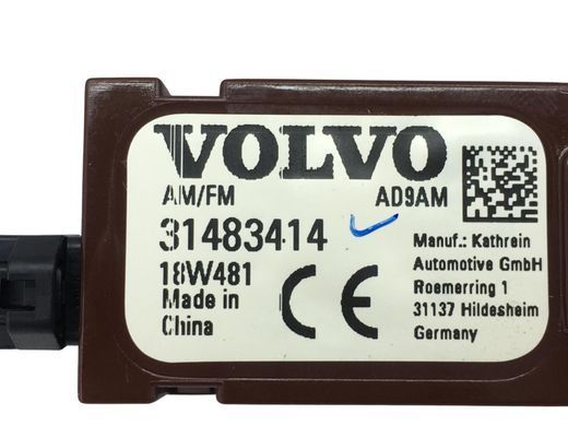 Підсилювач антени задній VOLVO XC60 2017- 31483414, 31483414, A