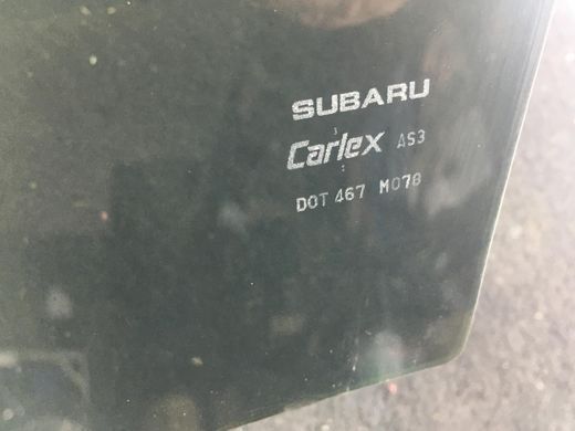 Стекло двери заднее правое SUBARU OUTBACK B14 2010-2014 62011AJ00A, 62011AJ00A, B