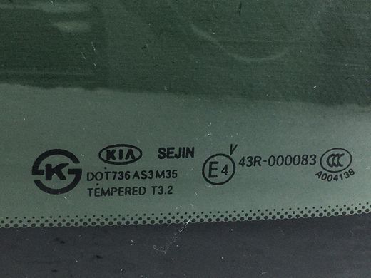 Скло в кузов заднє ліве KIA CARENS 2012-2019 87810-A4120, 87810-A4120, A