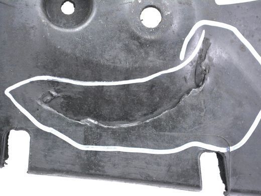Крышка компрессора пневмоподвески нижняя LAND ROVER RANGE ROVER SPORT L320 2005-2009 (дефект) RVC000064, RVC000064, B