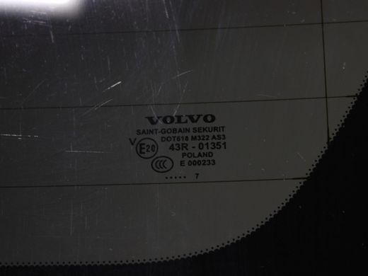 Скло кришки багажника VOLVO V60 Y20 2013-2018 31299330, 31299330, A