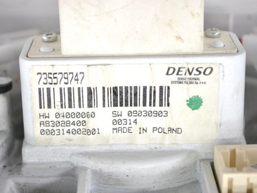 Блок управління пічкою/кліматконтролем FIAT 500L 2012-2016 (77366525) 735579747, 735579747, B