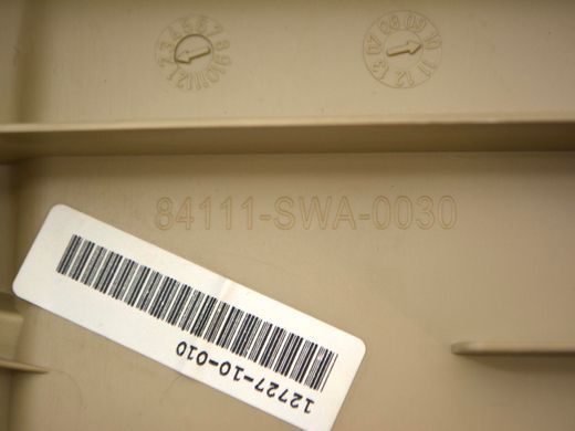 Накладка середньої стійки верхня права внутрішня HONDA CR-V 2010-2012 84111SWA003ZC, 84111SWA003ZC, A