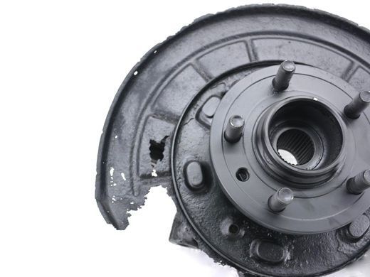 Цапфа задня ліва LAND ROVER RANGE ROVER SPORT L320 2005-2009 (в зборі зі ступицею RUC000074, захистом SMF500022) RLH500130, RLH500130, B