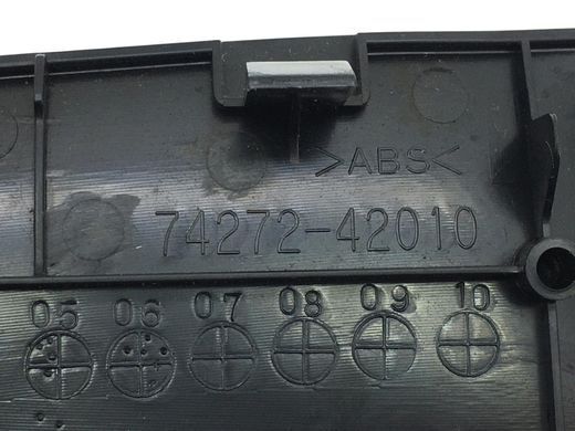 Накладка на кнопку задня ліва TOYOTA RAV4 CA30W 2005-2010 (склопідйомника) 74272-42010-B0, 74272-42010-B0, A