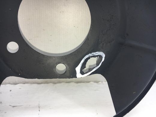Защита тормозного диска задний правый VOLVO XC60 2008-2013 30793308, 30793308, B