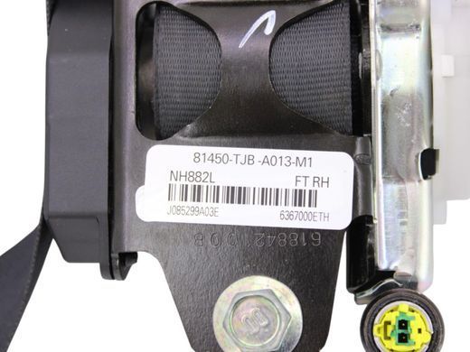 Ремінь безпеки передній правий ACURA RDX 2022-2026 81450-TJB-A013-M1, 81450-TJB-A013-M1, A
