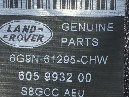 Ремінь безпеки передній лівий LAND ROVER FREELANDER 2 L359 2010-2012 (6G9N61295CHW) LR030570, LR030570, A