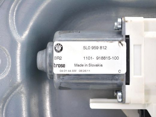 Стеклоподъемник задний правый SKODA YETI 2009-2013 (в зборі з моторчиком 5L0959812) 5L0839402, 5L0839402, A